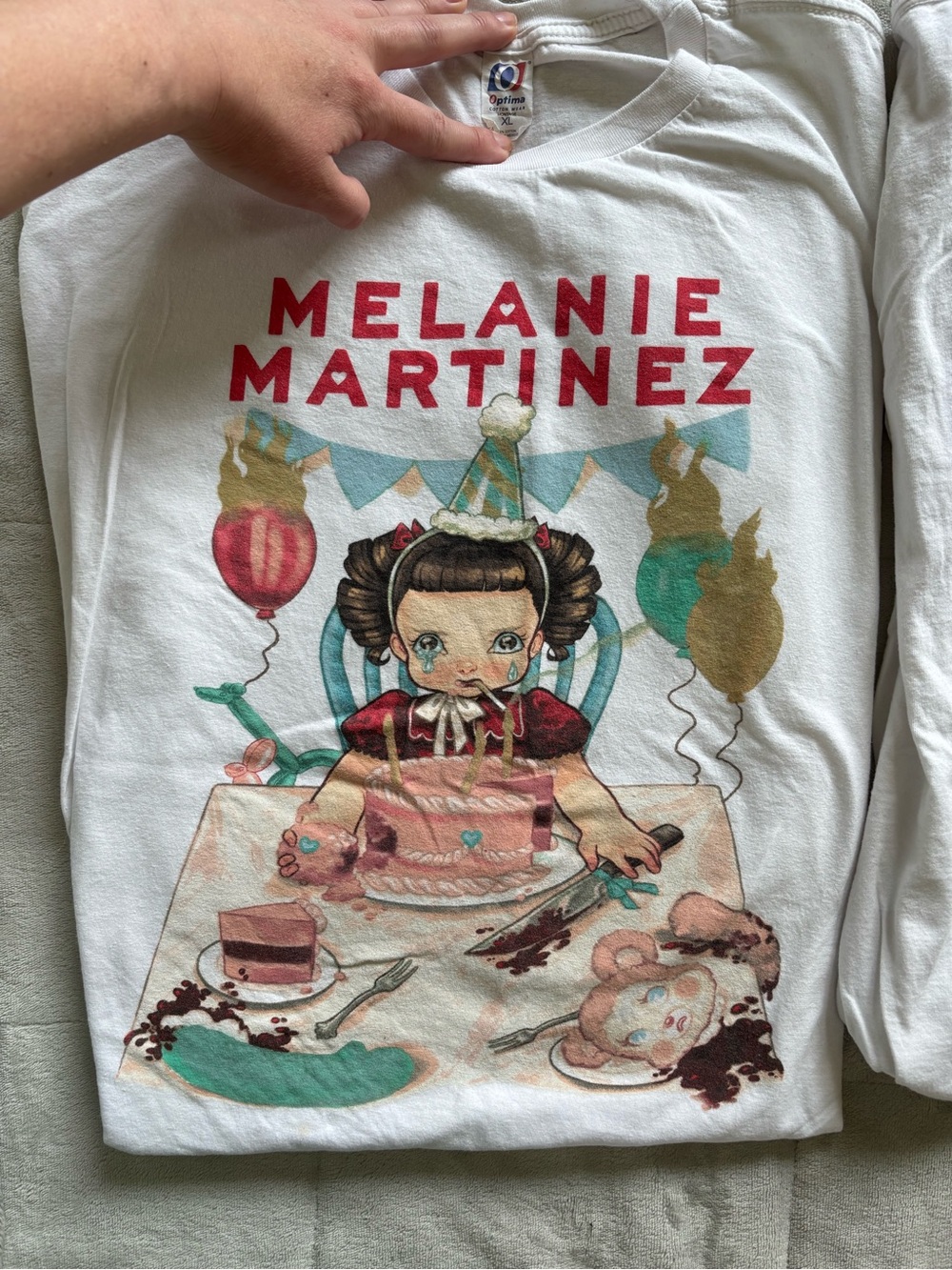 Melanie Martinez White Short Sleeve Graphic Tee - Pink & Multi - Picture 2 of 3